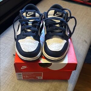 Nike Kids' Black and White Sneakers